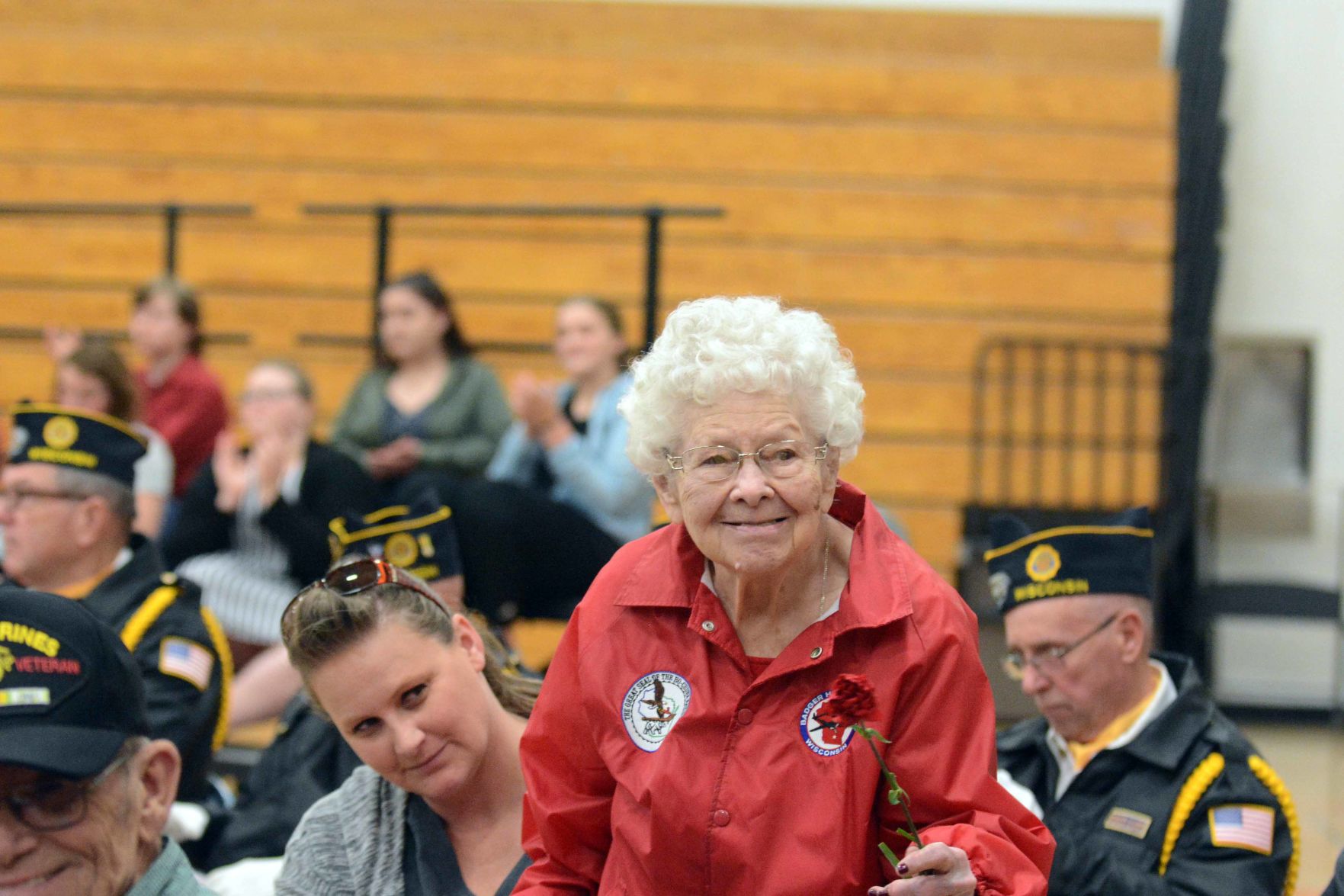 Portage High School Veterans Day ceremony 2019
